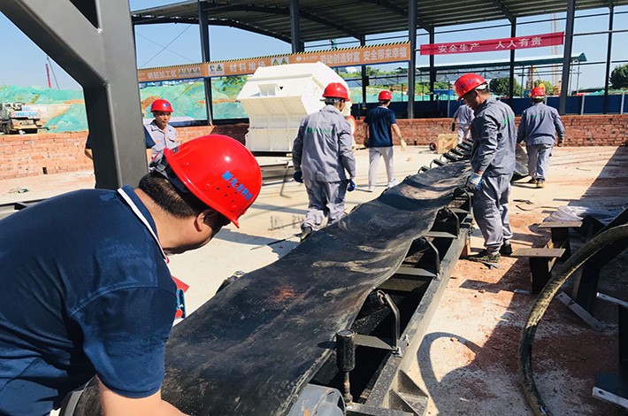 土壤修复设备安装现场 土壤修复设备安装现场