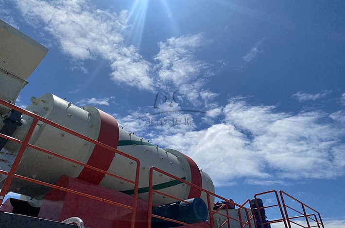 土壤修复淋洗设备运行现场 土壤修复淋洗设备运行现场