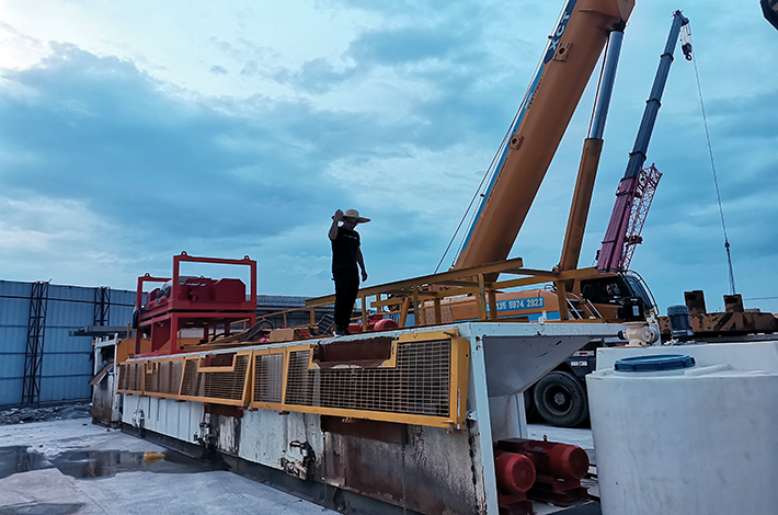 重金属土壤修复现场