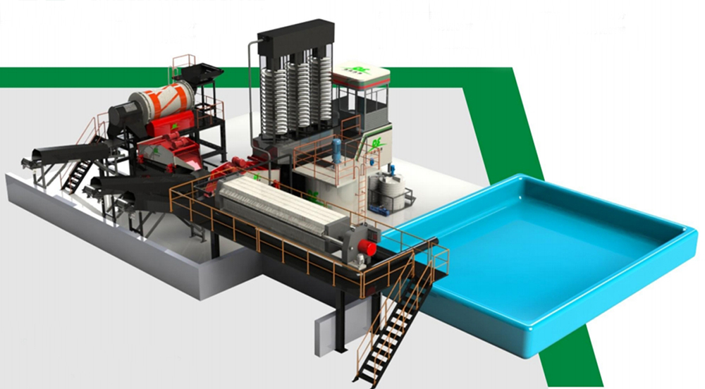 AG贵宾会通沟污泥处理设备