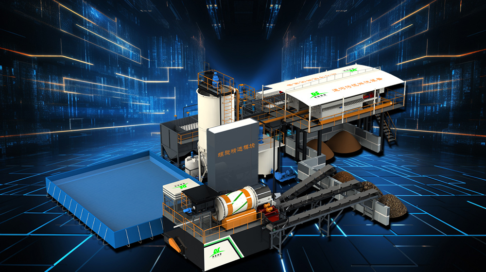 AG贵宾会含油土壤热洗系统