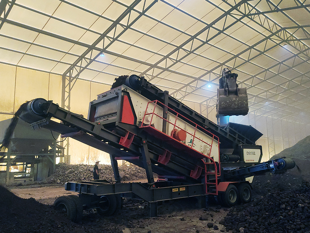 AG贵宾会环境移动筛分站