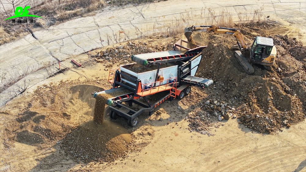 AG贵宾会环境筛分车